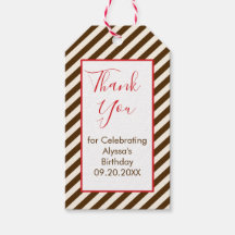 Red and Brown Rand Tack Gift Märkres