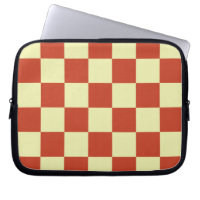 Red and Cream Checkered
