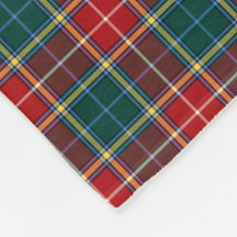 Red and Forest Grönt Play Klan Baxter Tartan