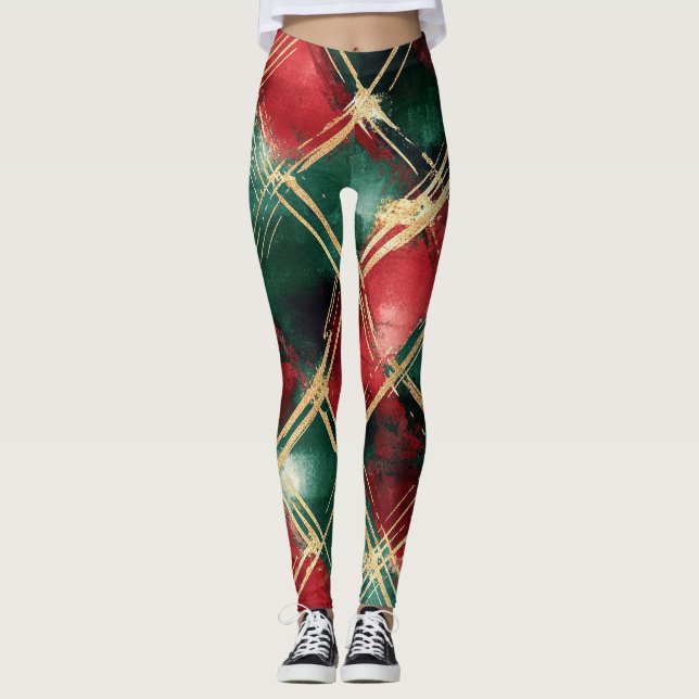 Red and Gold Leggings (Framsida)