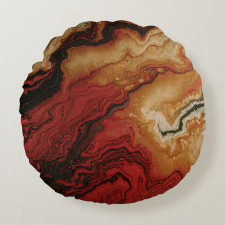 RED AND GRAY ABSTRACT WALLPAPER RUND KUDDE