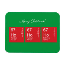 Red and Grönt Ho Ho Ho Periodic Bord