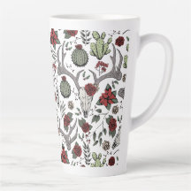 Red and Grönt Land Cowgirl jul Antlers