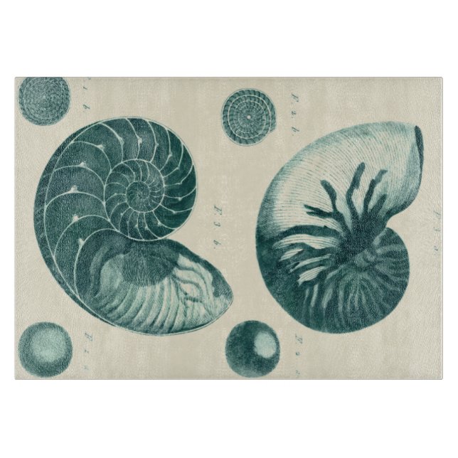 Red and Grönt Seashell Art (Framsidan)