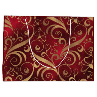 Red and Guld Gift Bag