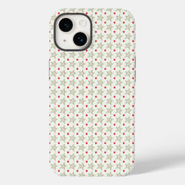 Red and Guld Stars Phone Case