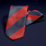 Red and Navy Blue Rand Slips<br><div class="desc">Snyggt nautisk rand mönster i fet och klassisk färg-perfekt för kontoret eller en nattstad i närheten.</div>