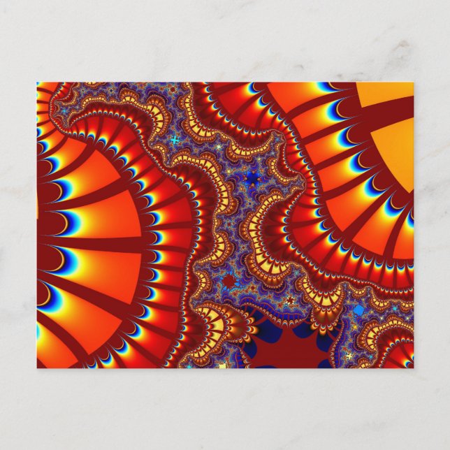 Red and Orange Remix Vykort (Framsida)