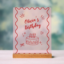 Red and Rosa Birthday