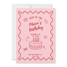 Red and Rosa Birthday