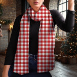 Red and White Buffalo Play-jul Sjal<br><div class="desc">Lägg till lite klassisk charm till vintern med den här röda och vita buffeln som julklappning. Med en tidlös schaktad mönster är den här lättviktiga chiffonslöjan en perfekt för lagning och ger en mysigt, rustik känsla för din festliga attityd. Vare sig det gäller en helgdag eller en tänkbar gåva är...</div>