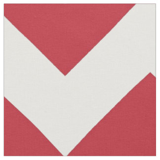 Red and White Chevron Rand Tyg
