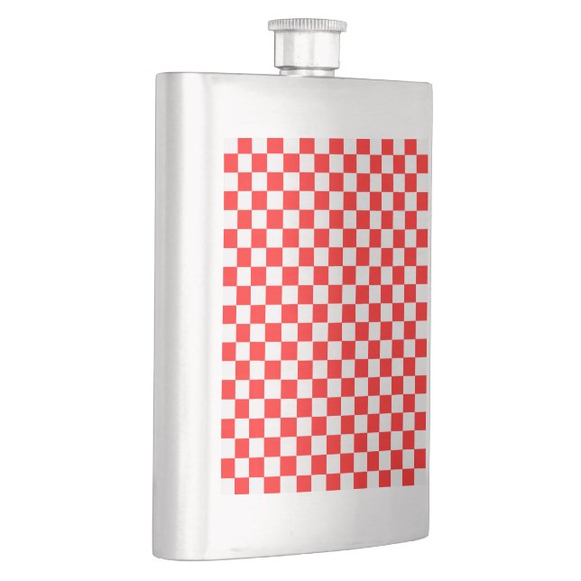 Red and White Classic Checkerboard av STaylor Fickplunta (Höger)