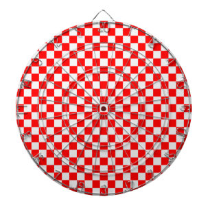 Red and White Classic Checkerboard av STaylor Piltavla