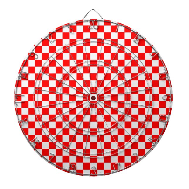 Red and White Classic Checkerboard av STaylor Piltavla (Framsidan)