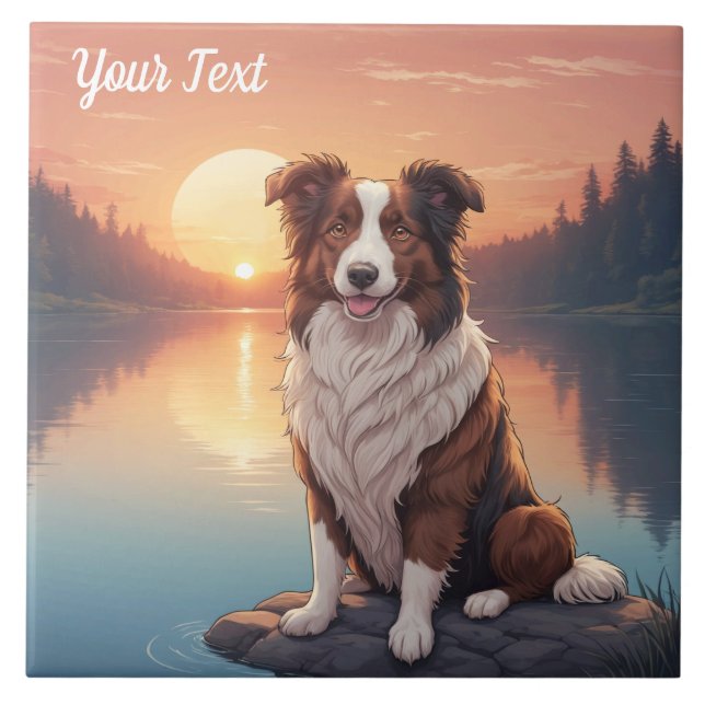 Red and White Collie by Sjö Kakelplatta (Framsidan)