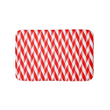 Red and White Geometric Mönster