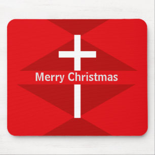 Red and White God jul Christian Kor Musmatta