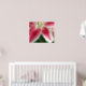 Red and White Lily Poster (Nursery 2)