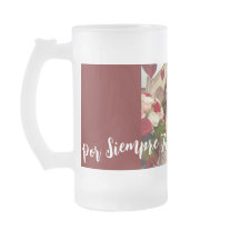 Red and white Lycklig-årsdag Foto Spanska