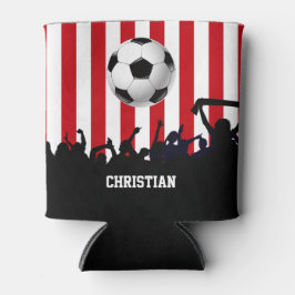 Red and White rand Ocer Fläkt och fotboll