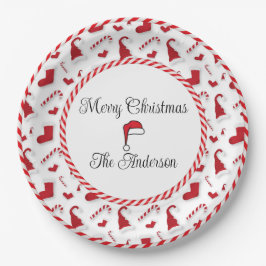 Red and White Santa Hats and Polkagrisars