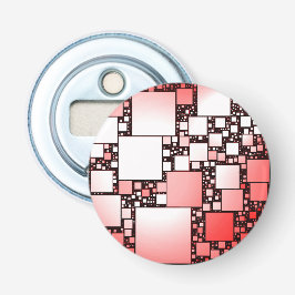 Red and White Square Dancing Flaska Open Flasköppnare