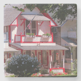 Red and White Victorian - Martha's Vineyard Stenunderlägg