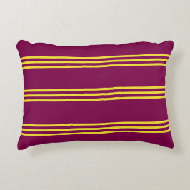 Red and Yellow Accent Pillow Prydnadskudde