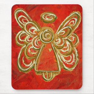 Red Angel Mousepad Musmatta