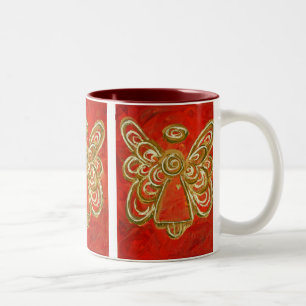 Red Angel Mugg