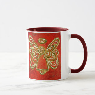 Red Angel Mugg