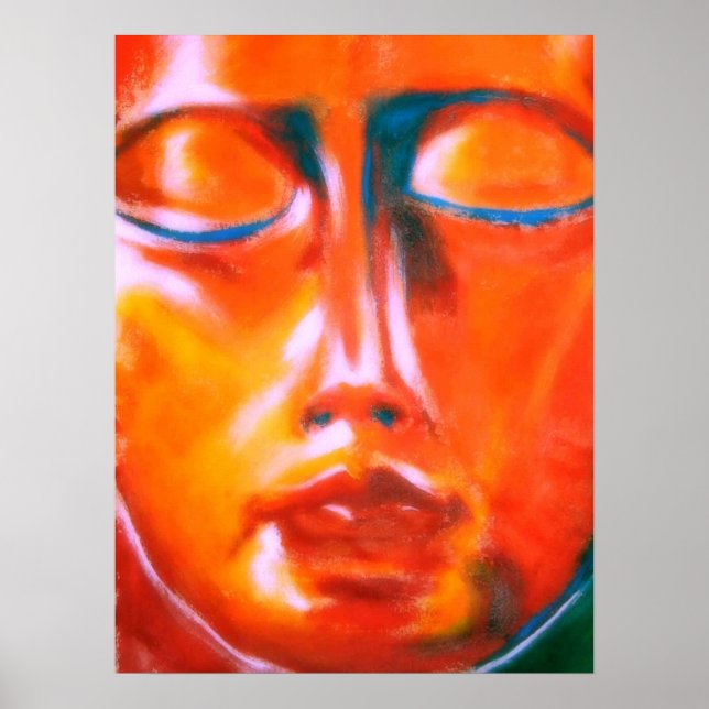 Red Ansikte Poster (Framsidan)