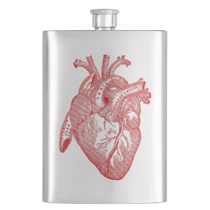 Red Antique Anatomical Heart Fickplunta
