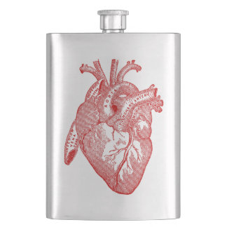 Red Antique Anatomical Heart Fickplunta