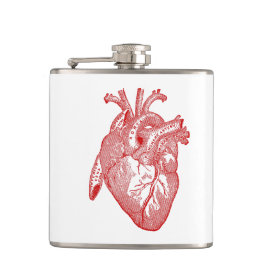 Red Antique Anatomical Heart Fickplunta