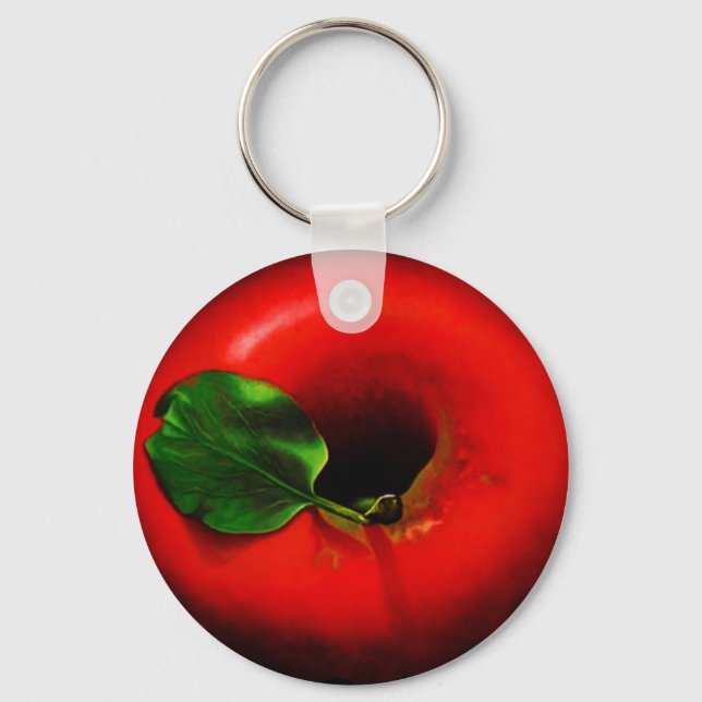 Red Apple Design Nyckelring (Framsida)