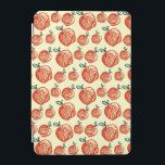 Red Apple Doodle Mönster iPad Mini Skydd<br><div class="desc">Cute illustrerade det röda äpplet mönster.</div>