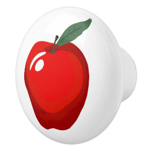 Red Apple Door Knob Knopp