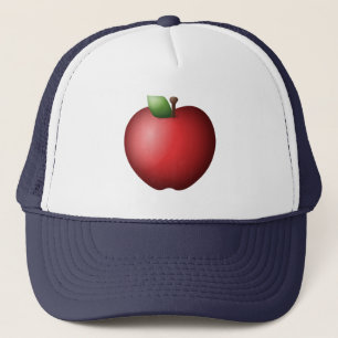 Red Apple - Emoji Truckerkeps