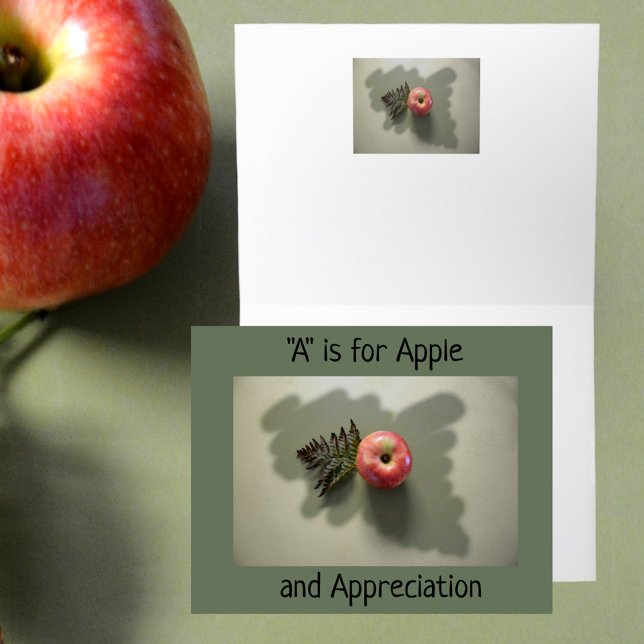 Red Apple för tack och uppskattning (Skapare uppladdad)