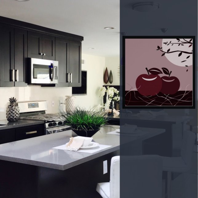 Red Apple Kitchen Wall Hanging Poster (Skapare uppladdad)