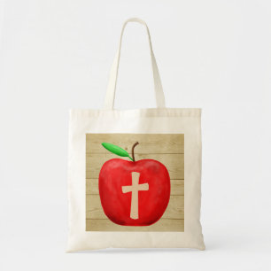 Red Apple Monogram Tygkasse