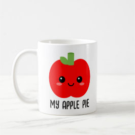 Red Apple Mugg, Gift for Daughn, Cute Kaffemugg