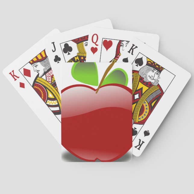 RED APPLE SPELKORT (Baksidan)