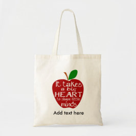 Red Apple Teacher tack pension Nursery Tygkasse