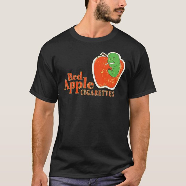 Red Apples Cigarettes T Shirt (Framsida)