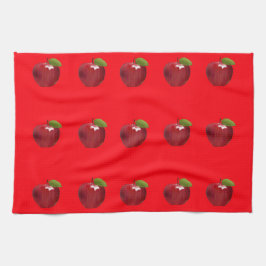 Red Apples Kitchen Towel Kökshandduk
