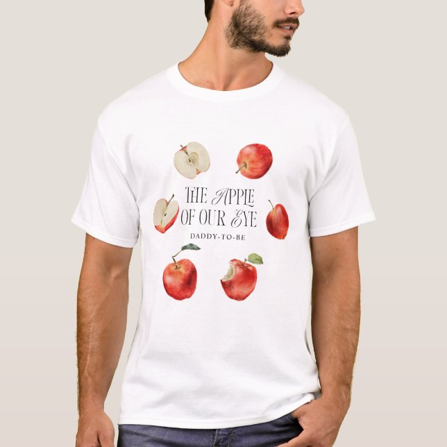 Red Apples pappa to be T-Shirt (Framsida)