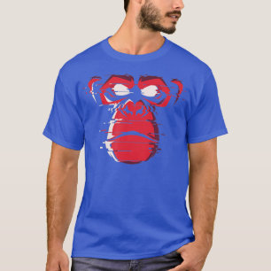 Red Arg Gorilla Ape Monkey Chimp T Shirt